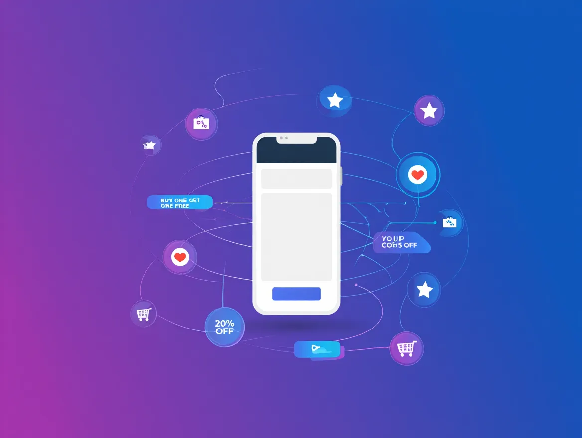 Deal finder illustration for shopping patterns